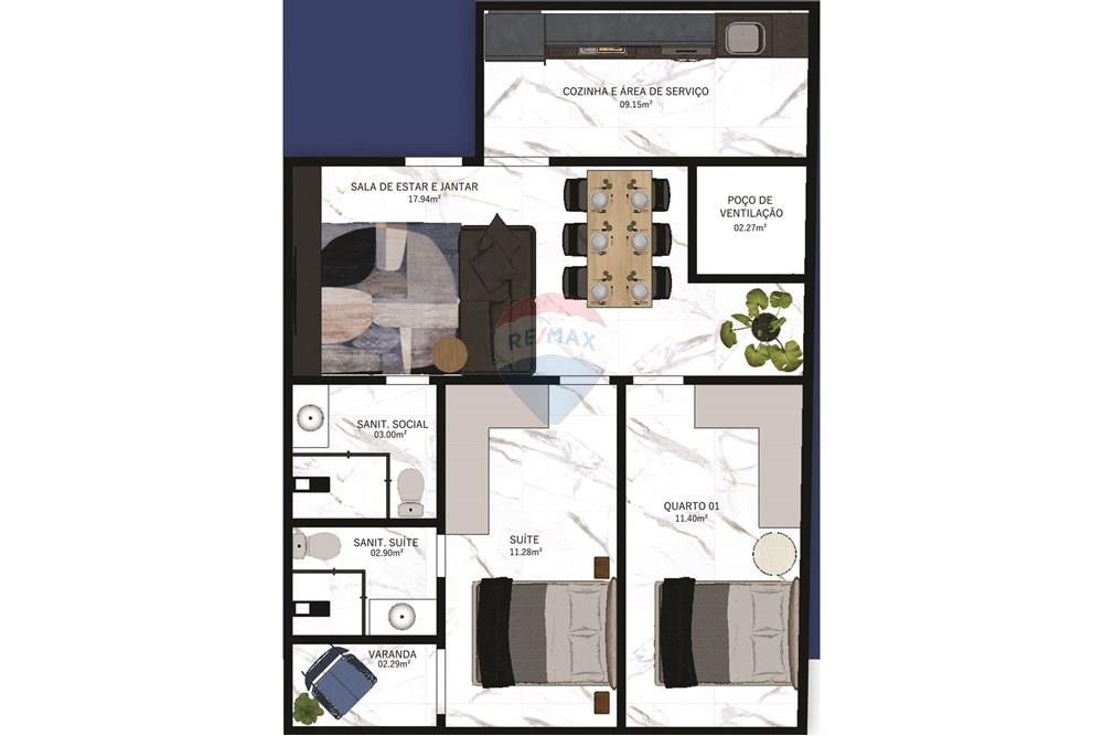 Apartamento - Venda - Santo Antônio de Jesus , Bahia - BOOK - RESIDENCIAL LISBOA-95.jpg - 580341025-126