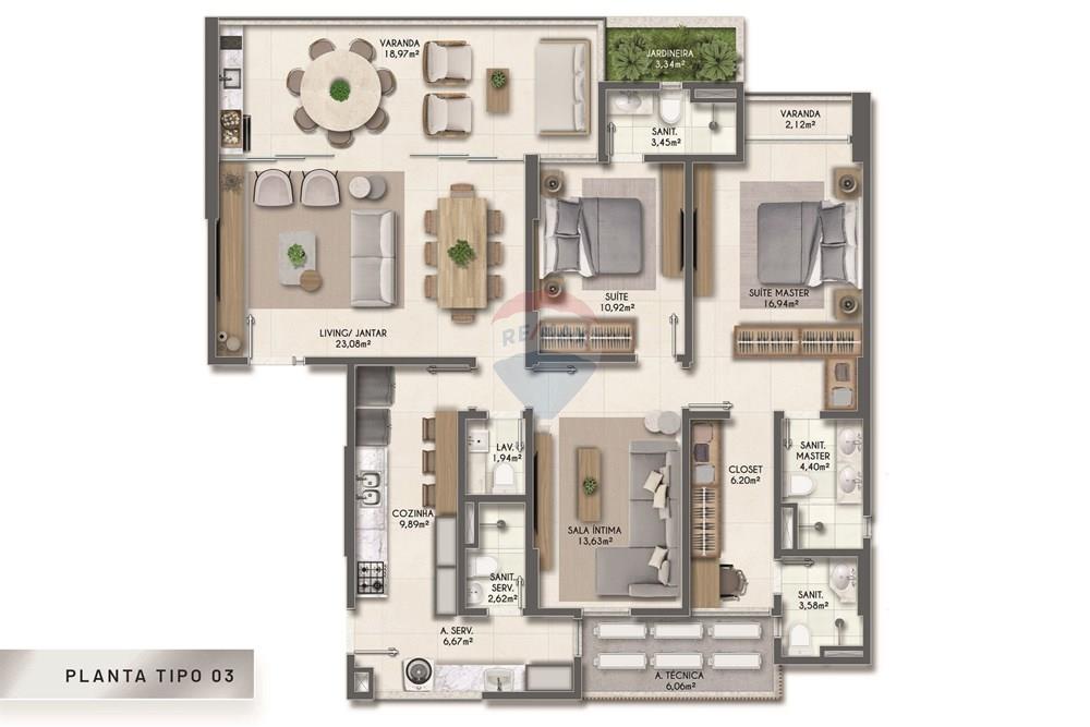 Apartamento - Venda - Salvador , Bahia - PLANTA TIPO 03.jpg - 580541044-18