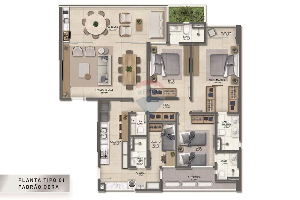 Apartamento - Venda - Salvador , Bahia - PLANTA TIPO 01.jpg - 580541044-18