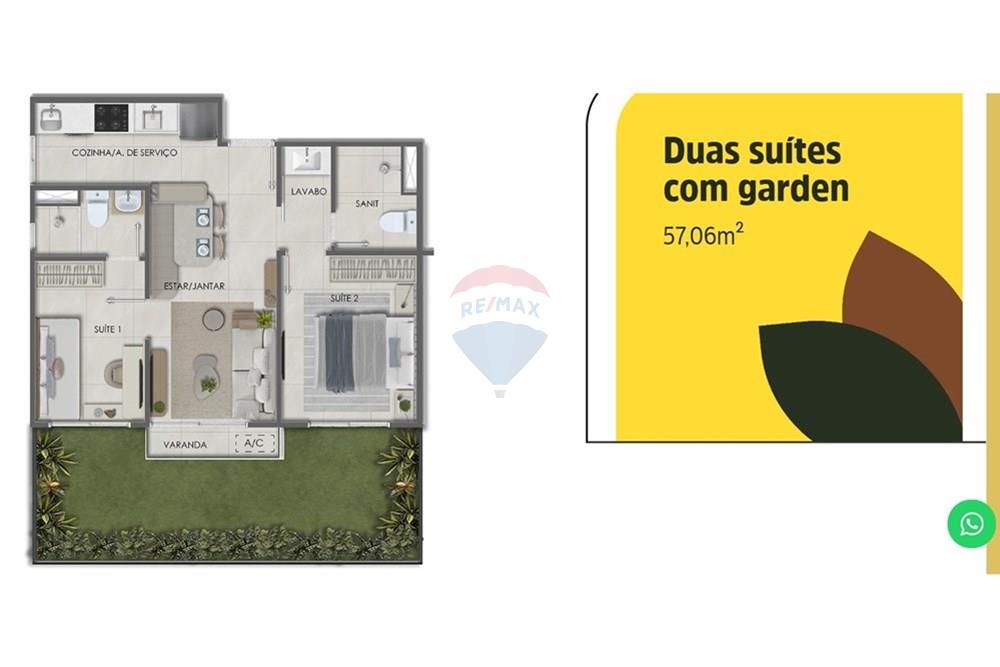 Apartamento - Venda - Salvador , Bahia - DUAS SUITES COM GARDEN.jpg - 580871006-402