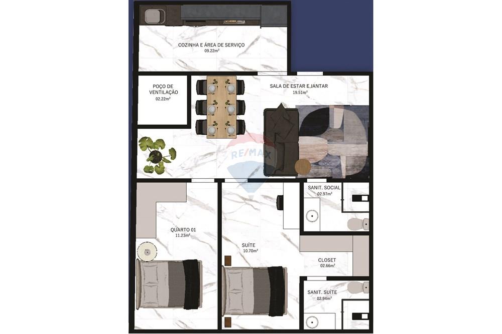 Apartamento - Venda - Santo Antônio de Jesus , Bahia - BOOK - RESIDENCIAL LISBOA-107.jpg - 580341025-126