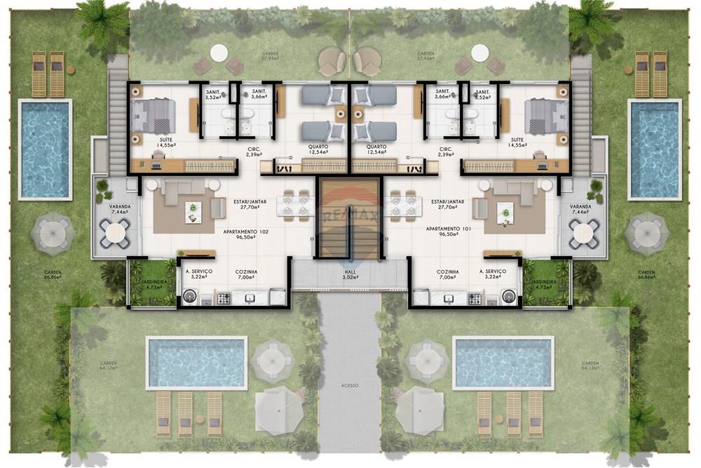 Apartamento - Venda - Mata de São João , Bahia - 1701986217-203_Pbh_Pav._Superior_R02.jpg - 580911002-3