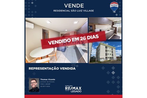 Venda-Apartamento-Rua Nicolau Machado de Souza , 649  - Residencial São Luiz Village  - São Luiz , Criciúma , Santa Catarina , 88803361-590311013-127