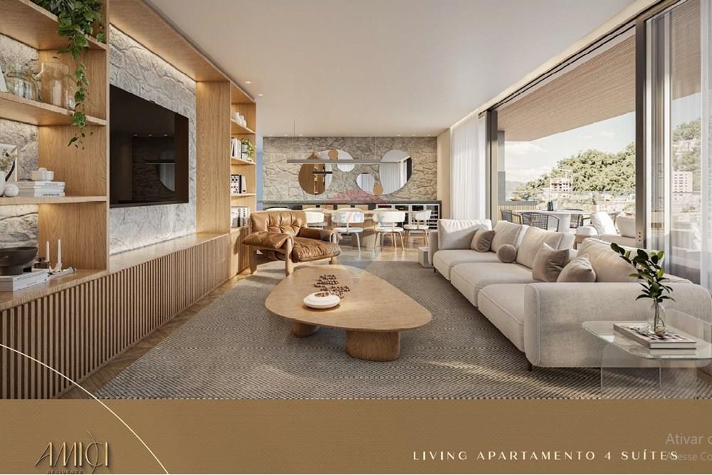 Apartamento - Venda - Joaçaba , Santa Catarina - Living 4 Suítes.jpg - 590271032-677