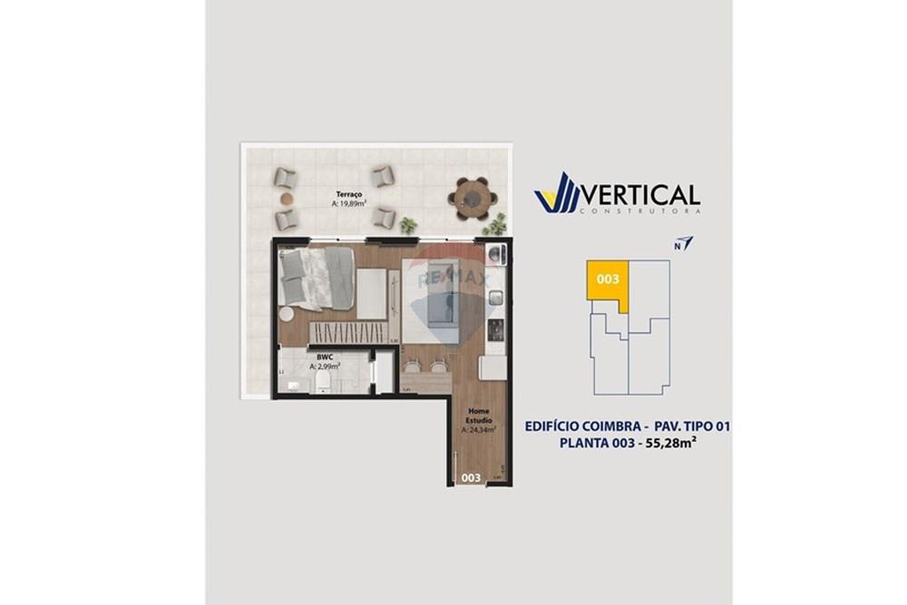 Apartamento à venda com 2 quartos, 32m² - Foto 14