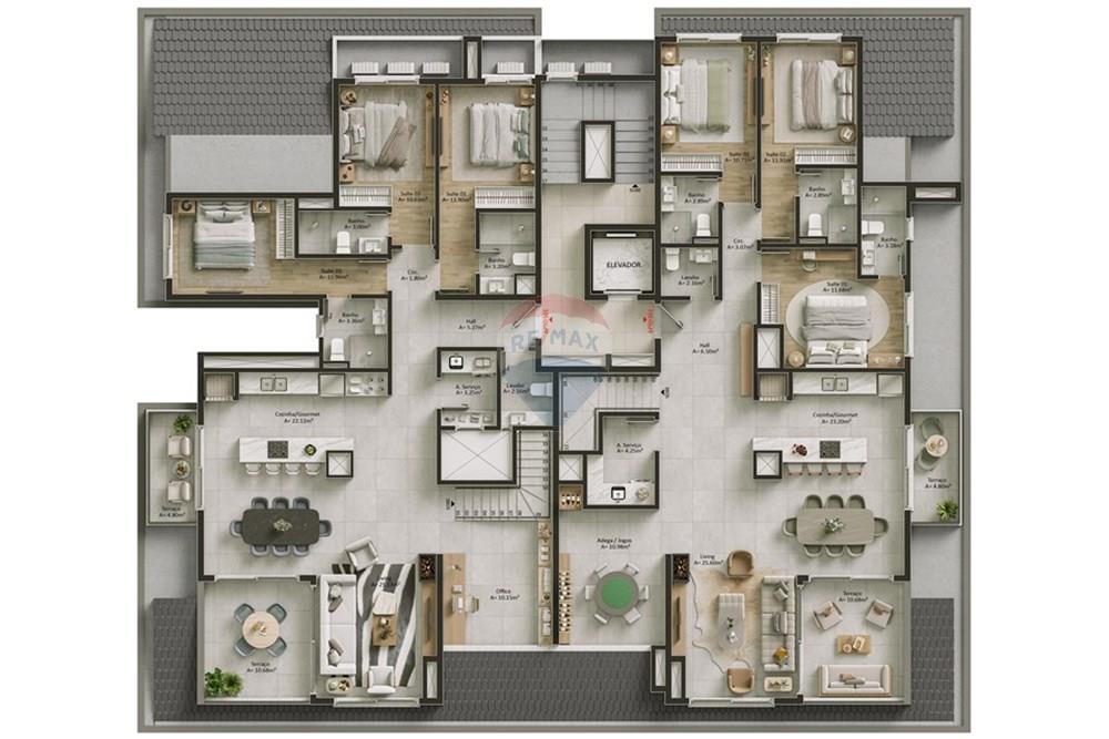 Apartamento - Venda - Gramado , Rio Grande do Sul - Planta Cobertura.jpg - 590271032-681