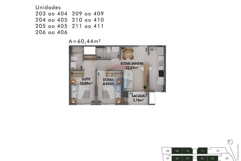 Apartamento - Venda - Florianópolis , Santa Catarina - UNIDADE TIPO 01.jpg - 590511018-3