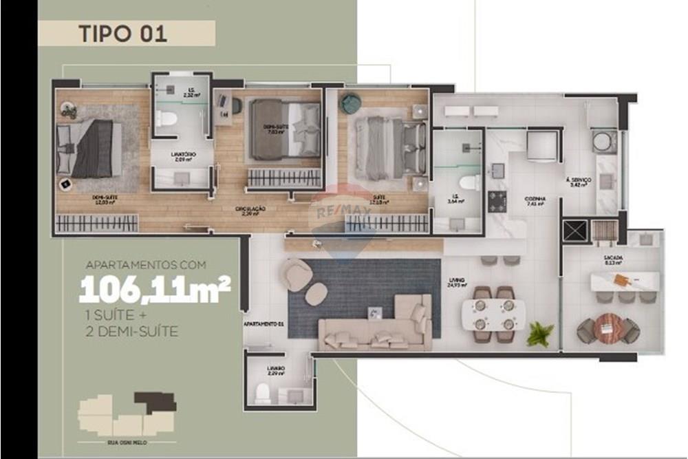 Apartamento - Venda - Itajaí , Santa Catarina - Tipo_1.jpg - 590321047-38