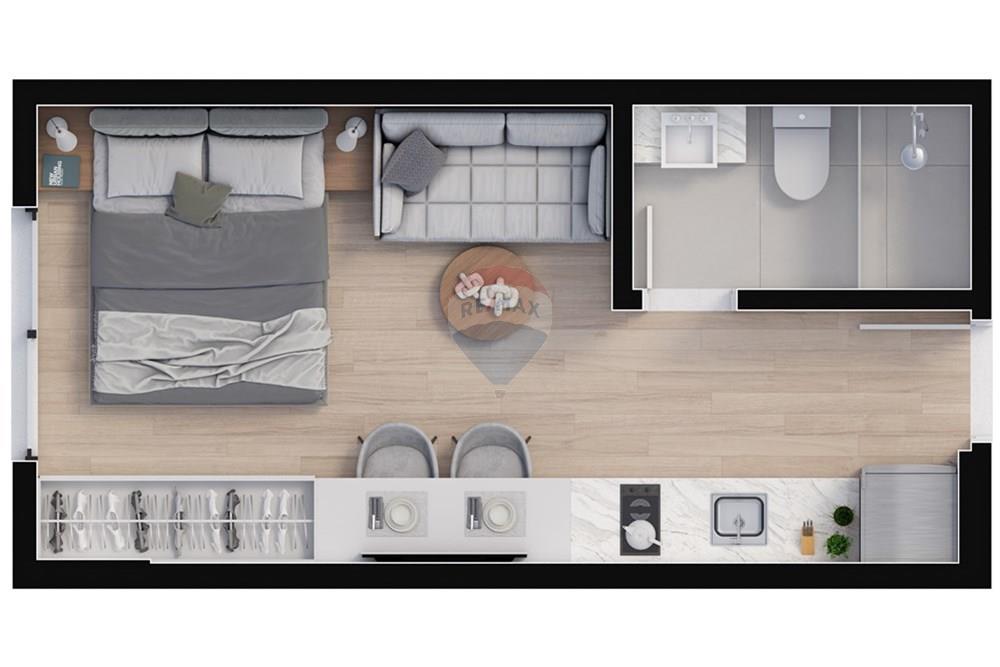 Studio - Venda - Itajaí , Santa Catarina - 19_CEG_UPPER_PB_AP_TIPO_R02.jpg - 590321047-39