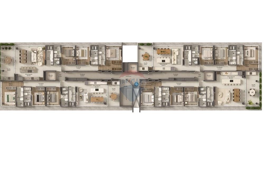 Apartamento - Venda - Porto Belo , Santa Catarina - Videiras - Pavimento 07 - Tipo 03 - plantas separadas.jpg - 590551008-43