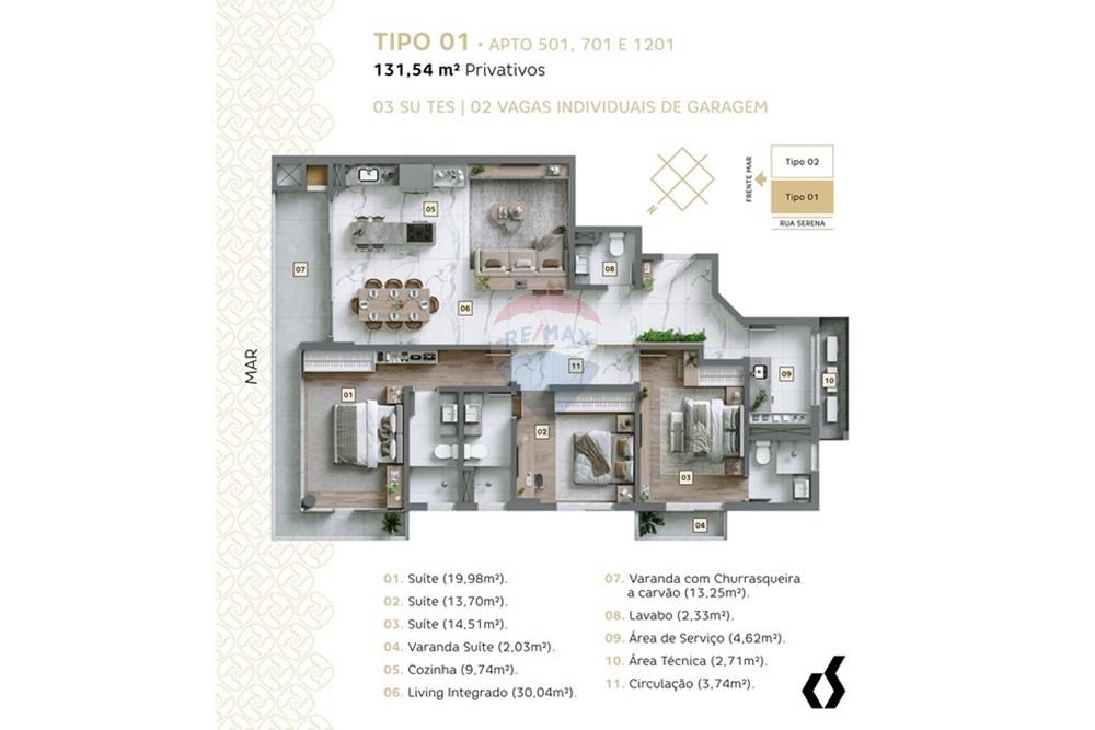 Apartamento - Venda - Balneário Piçarras , Santa Catarina - 701.jpg - 590091046-40