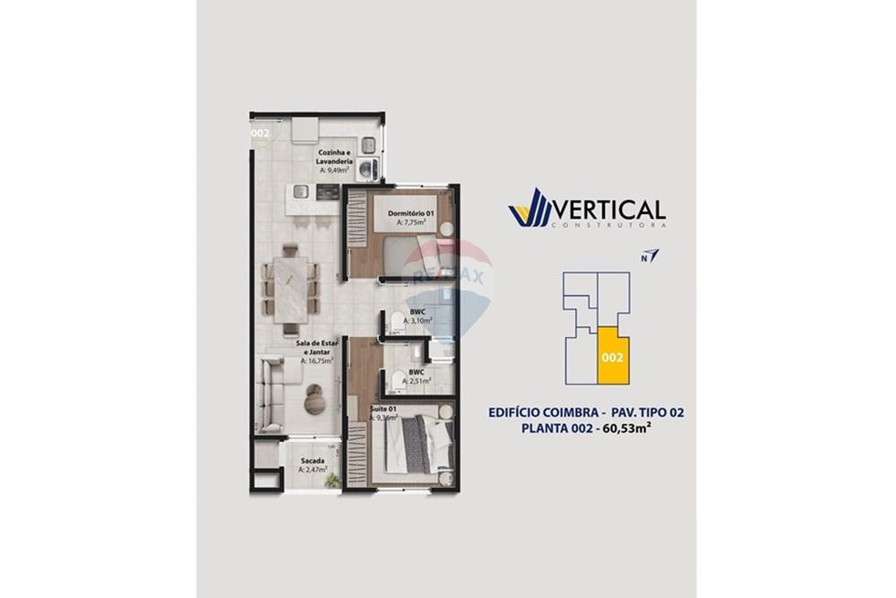 Apartamento à venda com 2 quartos, 32m² - Foto 13