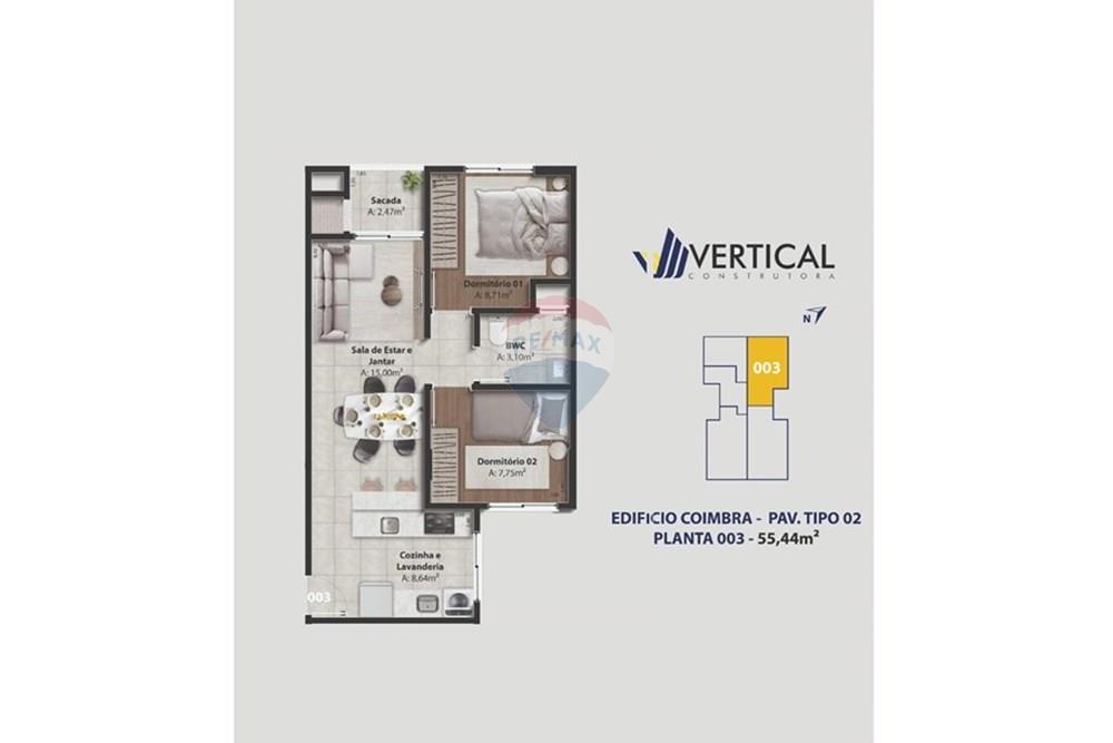 Apartamento à venda com 2 quartos, 32m² - Foto 19