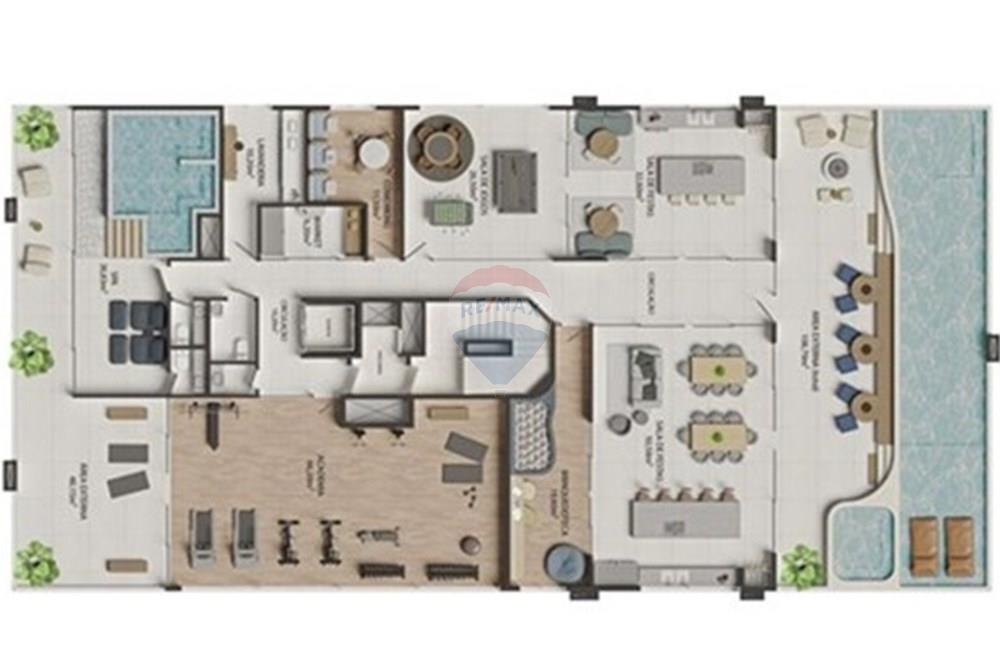 Apartamento - Venda - Bombinhas , Santa Catarina - PLANTA LAZER.jpg - 590401052-2