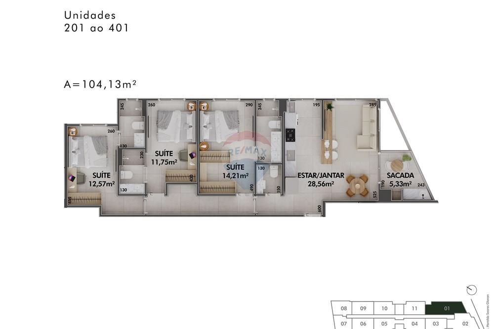 Apartamento - Venda - Florianópolis , Santa Catarina - UNIDADE TIPO 04.jpg - 590511017-47
