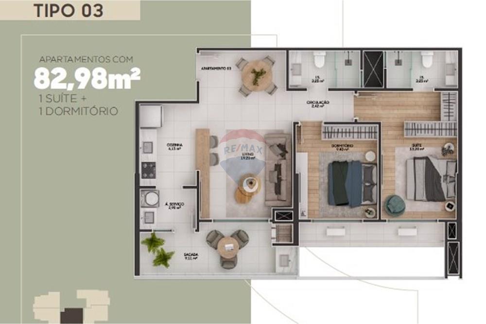 Apartamento - Venda - Itajaí , Santa Catarina - Tipo_3.jpg - 590321047-38