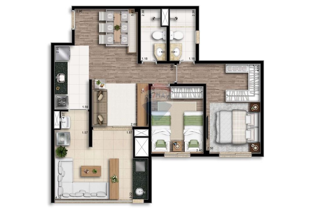 Apartamento - Alugar - São Paulo , São Paulo - planta.jpg - 601361019-3230