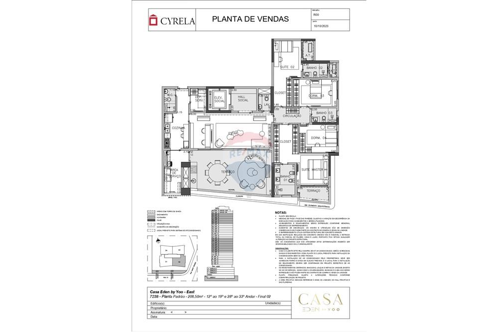 Apartamento - Venda - São Paulo , São Paulo - 4-Planta-Padro - -208.50m2 - -12-ao-19-e-28-ao-33-Andar -  - Final-02 - -R00.pdf (1)_page-0001.jpg - Sala de desenho - 601081013-34