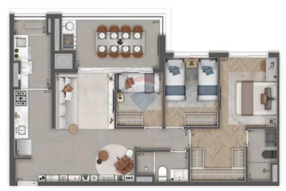 Apartamento - Venda - São Paulo , São Paulo - Planta Apto..jpg - 602141065-63