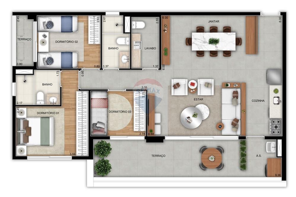Apartamento - Venda - São Paulo , São Paulo - Tarjab_Ibituruna_Planta Tipo A_Final 01_HRa.jpg - 602031015-26