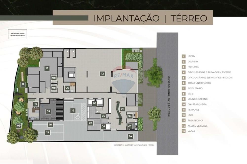 Studio - Venda - São Paulo , São Paulo - Implantação térreo.jpg - 601251076-215