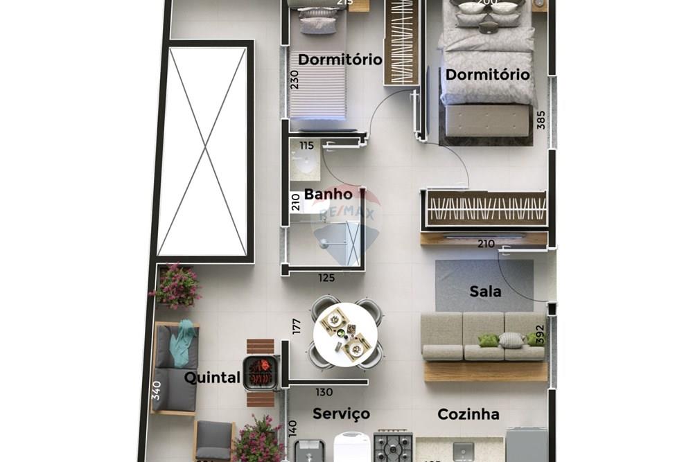 Apartamento - Alugar - São Paulo , São Paulo - Planta-Apto.-22-36m2-2-dorm-1-wc.-quintal-com-12m2.jpeg - 601451034-29