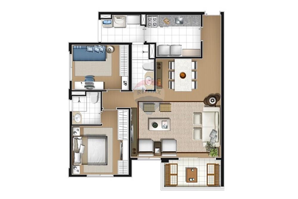 Apartamento - Venda - São Paulo , São Paulo - planta varanda.jpg - 602191025-3