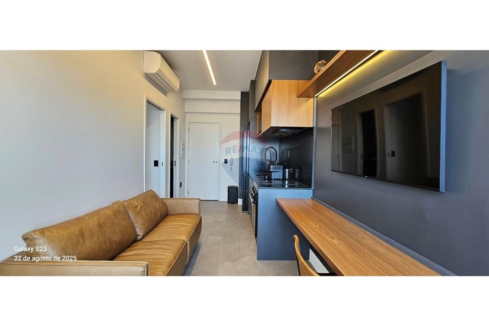 Apartamento - Alugar - São Paulo , São Paulo - Vista geral estar e cozinha.jpg - Sala - 602231003-12