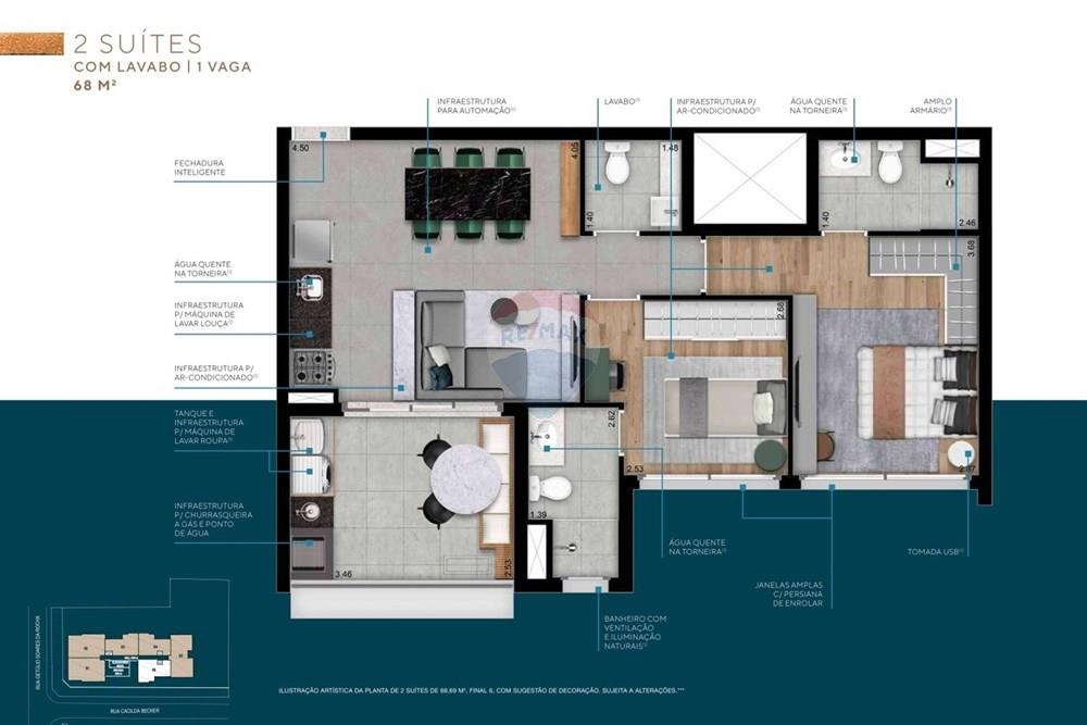 Apartamento - Venda - São Paulo , São Paulo - PLANTA DECORADO FINAL 6.jpg - 601371045-14