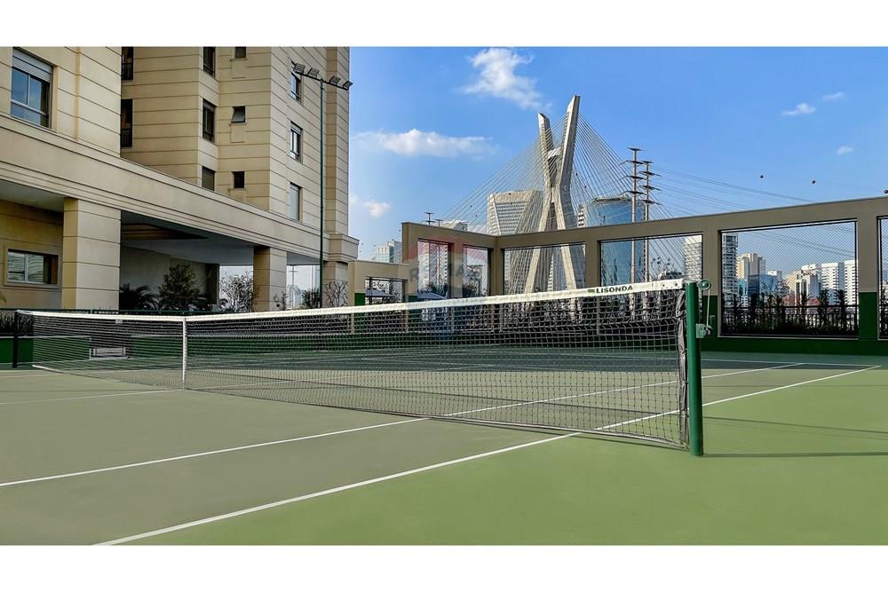 Rezidential - Apartament - Sao Paulo , Sao Paulo - BR - ONLY - QUADRA DE TÊNIS COM A ESTAIADA DE FUNDO.jpg - 601971032-112