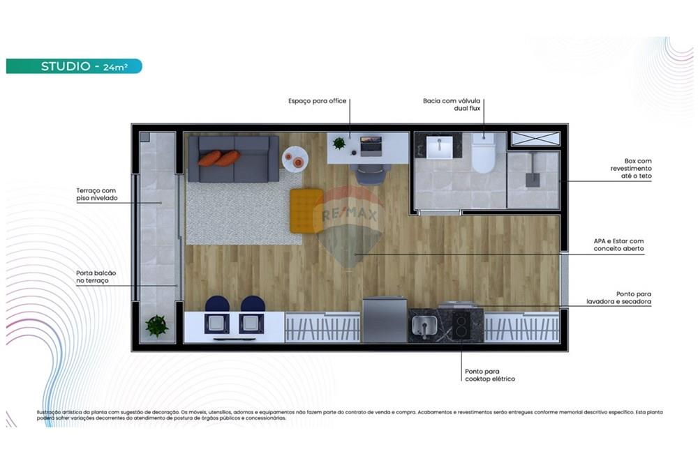 Residential - Studio - São Paulo , São Paulo - BR - Planta 04.jpg - 601361048-19
