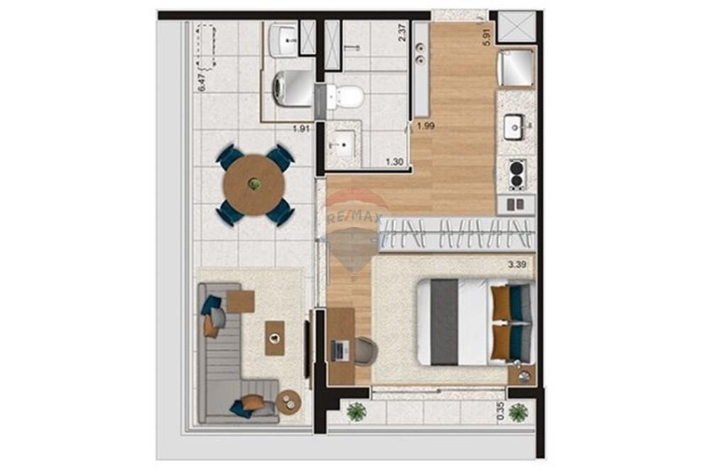 Apartamento - Alugar - São Paulo , São Paulo - 20 a 1-dorm-39m²-Planta-Tipo-1110x470.jpg - 601361040-178