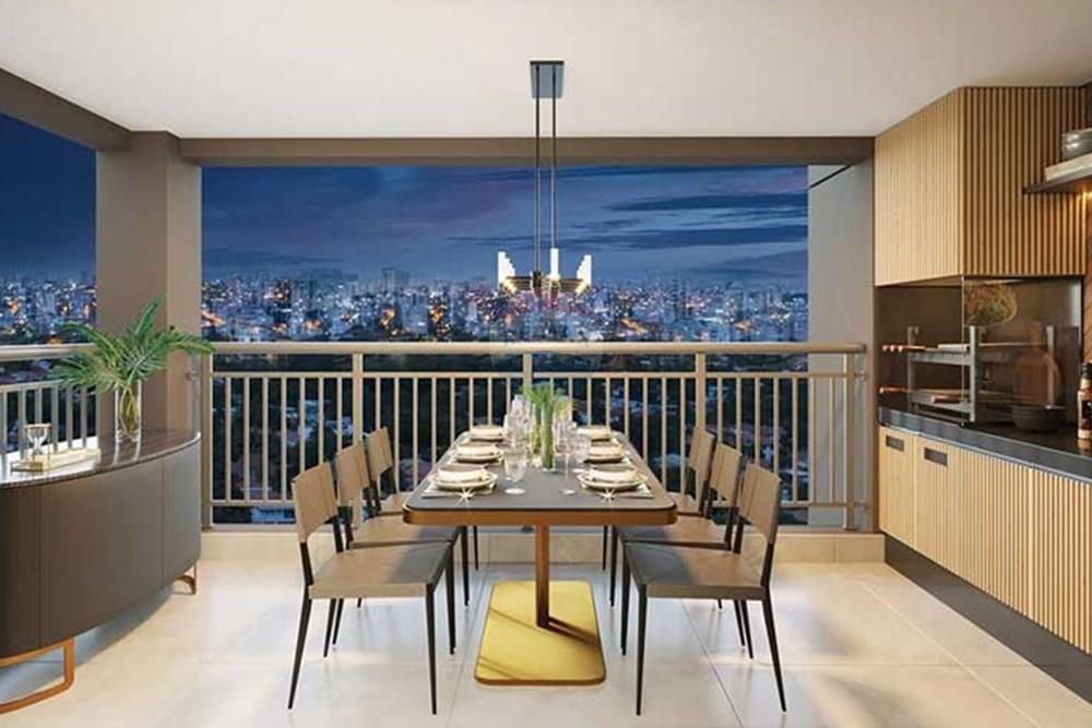 Apartamento - Venda - São Paulo , São Paulo - unique-green-tourmaline-terraco-apto-85-noite.jpg - Varanda - 602201019-11