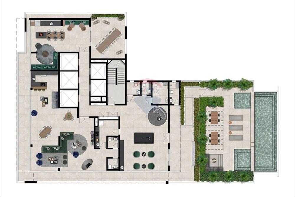 Rezidential - Apartament - Sao Paulo , Sao Paulo - BR - 31 ud 57 Ext AAM_BROOKLIN-IN_IMPLANTAEÇO-COBERTURA_R02-HR.jpg - 601361040-146