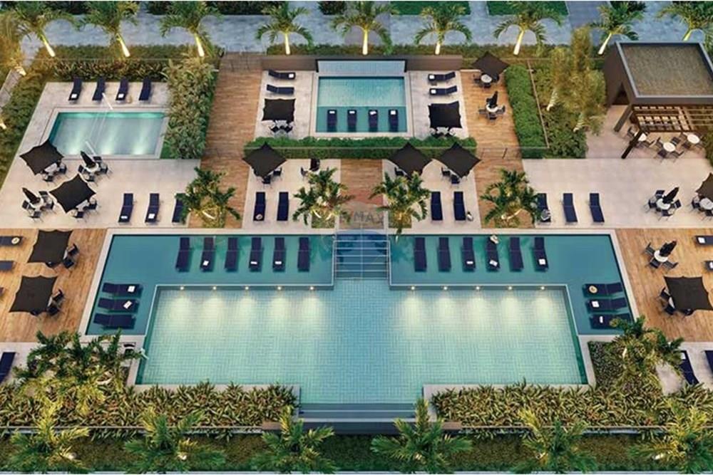 Apartamento - Venda - São Paulo , São Paulo - unique-green-tourmaline-voo-lazer-piscinas.jpg - Jardim Externo - 602201019-11