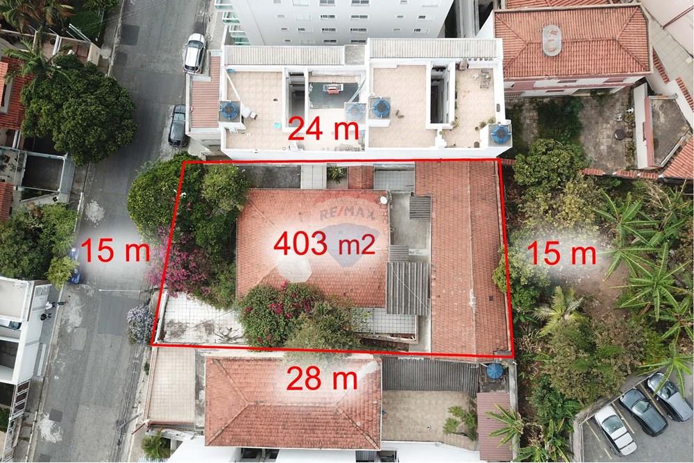 Elamine - Kinnistu - Sao Paulo , Sao Paulo - BR - aerea do terreno com medidas.jpg - 601051041-20
