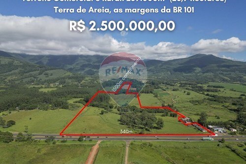 Venda-Terreno-Centro , Terra de Areia , Rio Grande do Sul , 95535000-612671028-42