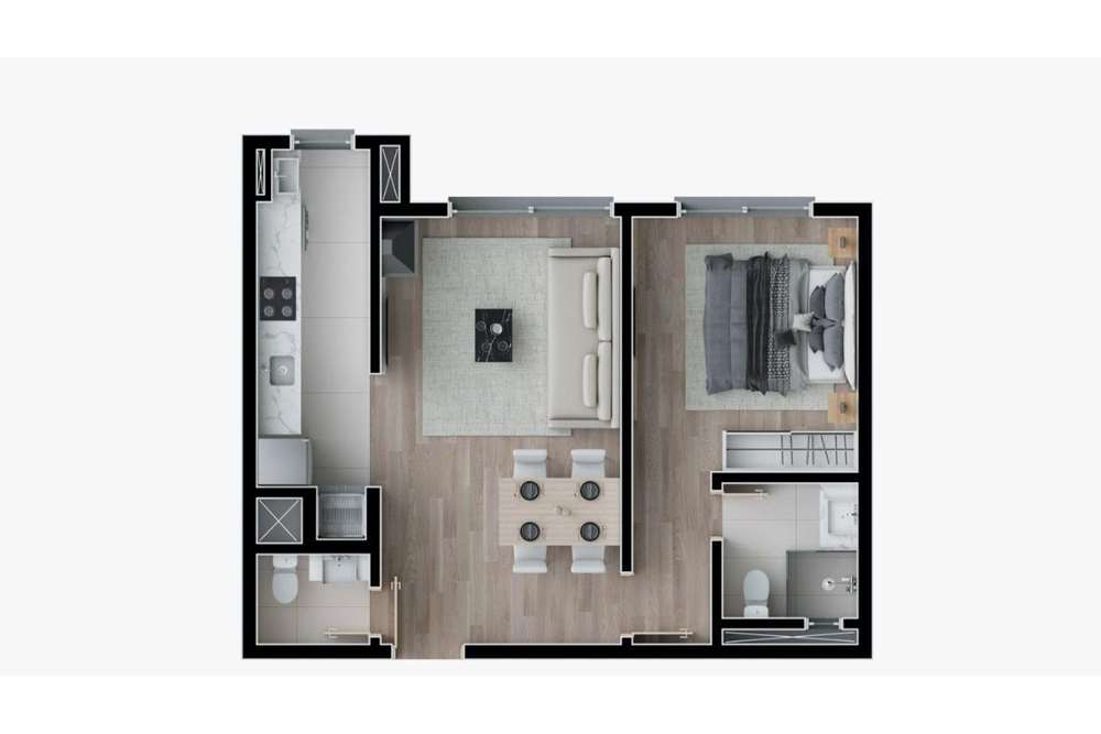 Apartamento à venda com 1 quarto, 51m² - Foto 15