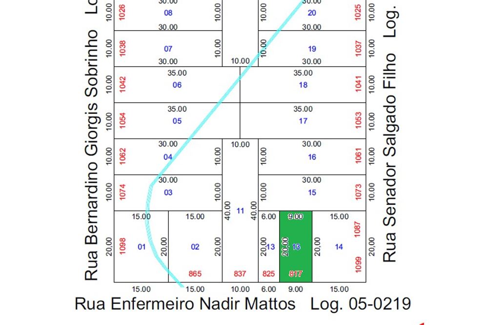 Terreno à venda, 180m² - Foto 1