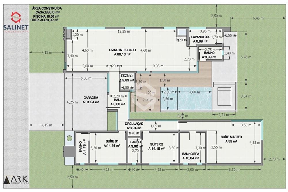 Casa de Condomínio à venda com 3 quartos, 266m² - Foto 7