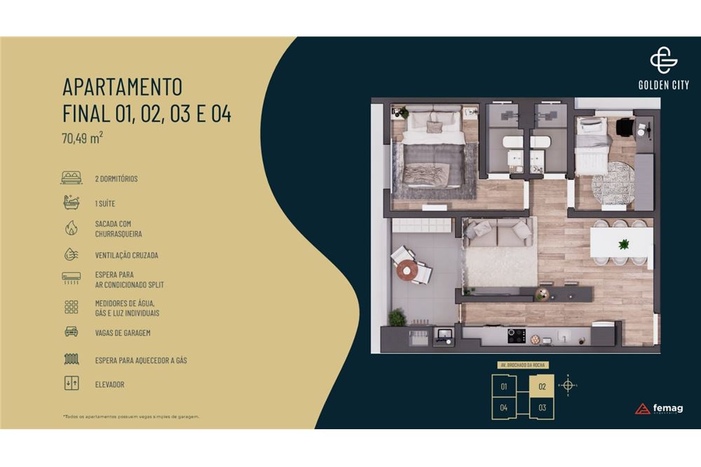 Apartamento à venda com 2 quartos, 3171m² - Foto 18