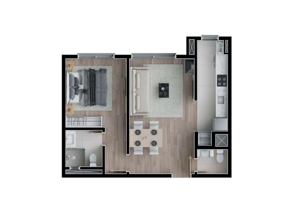 Apartamento à venda com 1 quarto, 51m² - Foto 17