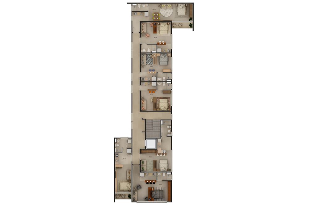 Apartamento à venda com 1 quarto, 25m² - Foto 4