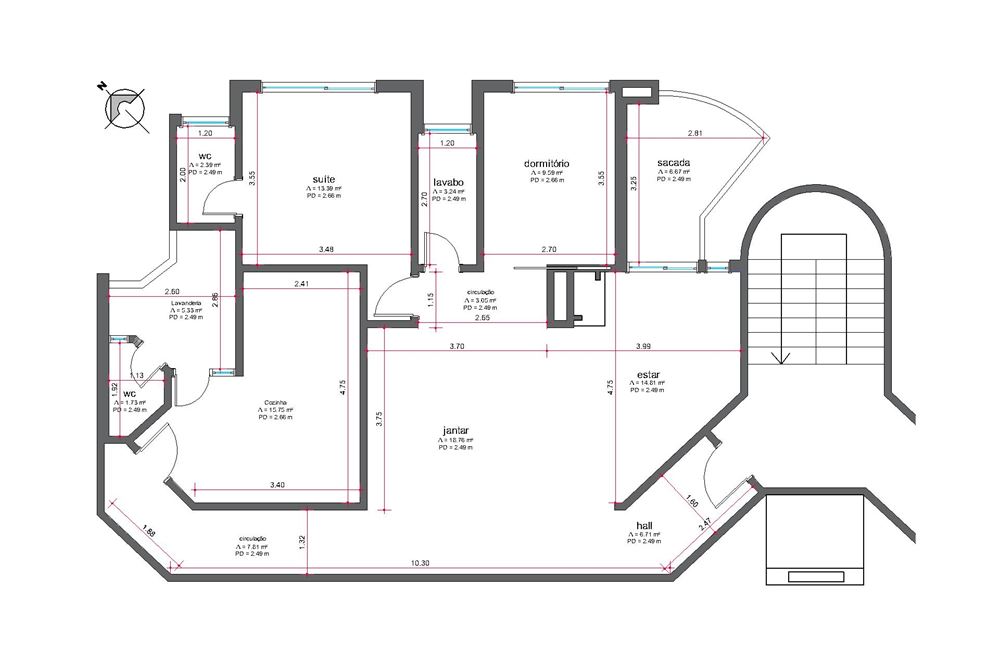 Apartamento à venda com 2 quartos, 105m² - Foto 25