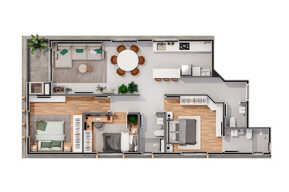 Apartamento à venda com 2 quartos, 120m² - Foto 10