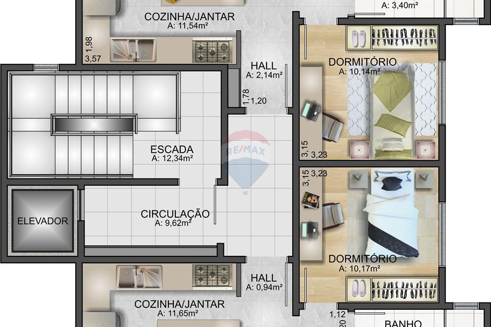 Apartamento - Venda - Lagoa Vermelha , Rio Grande do Sul - 15 - 610111005-2