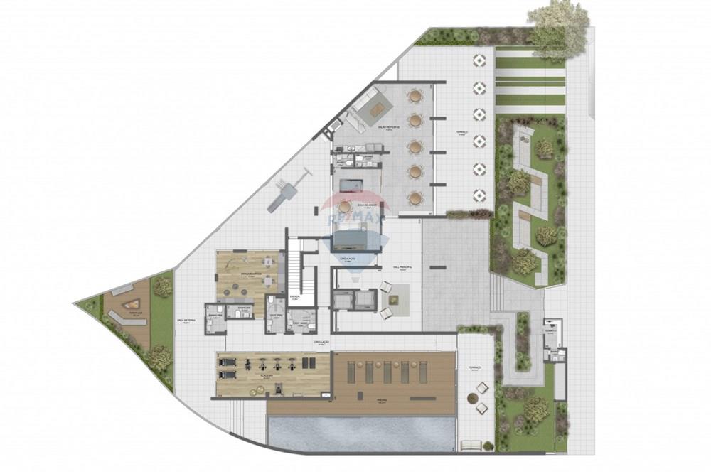 Apartamento - Venda - Caxias do Sul , Rio Grande do Sul - Planta baixa Térreo.jpg - 610301004-293