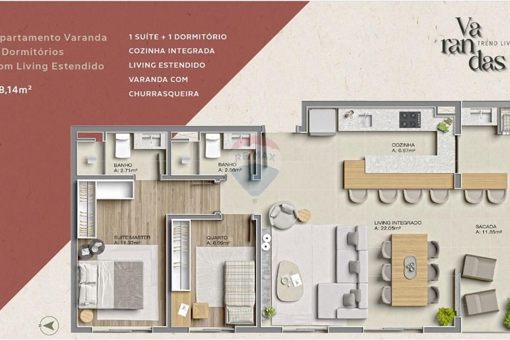 Apartamento - Venda - Canoas , Rio Grande do Sul - 614a459377bb415f9060c55d0c9269c8.jpg - 610241038-15