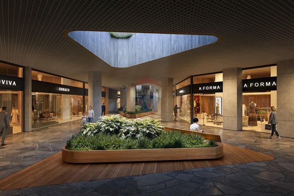 Apartamento - Venda - Bento Gonçalves , Rio Grande do Sul - Mall de compras com passagem de luz conectando com o Garden.jpg - Recepção - 610331002-420