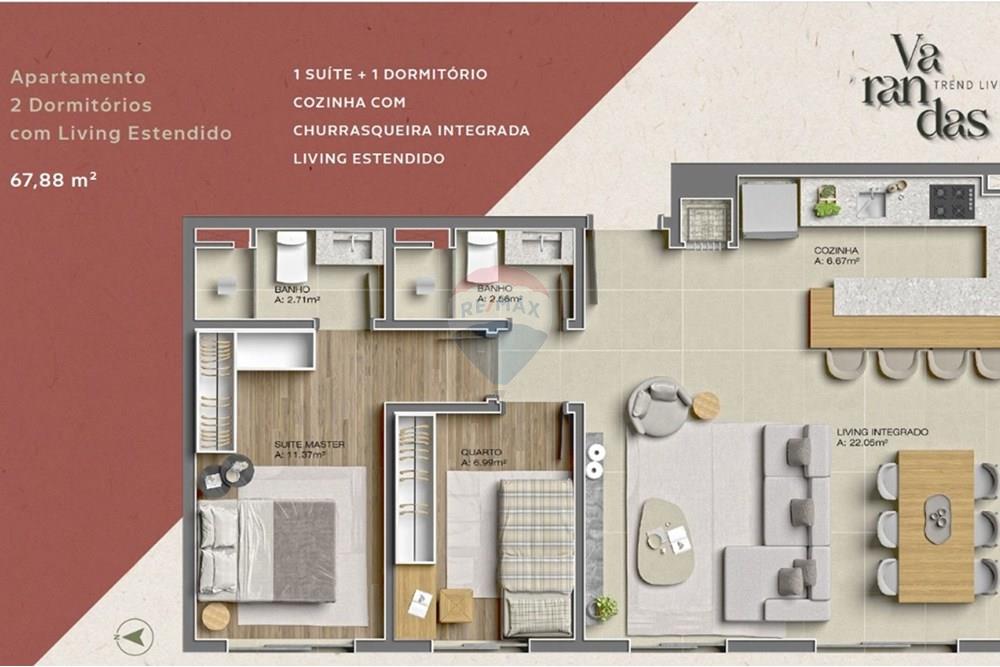 Apartamento - Venda - Canoas , Rio Grande do Sul - 7bae8e06e5cb4bffa4785b546de91471.jpg - 610241038-15